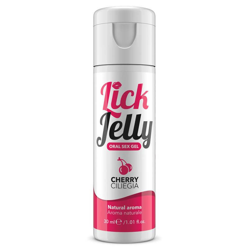Lick Jelly - söödav veepõhine libesti, kirss, 30 ml